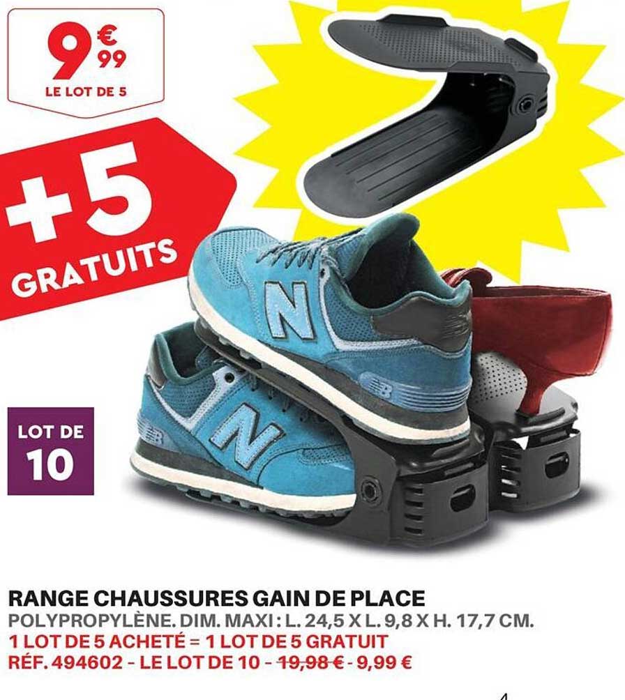 range chaussures gain de place