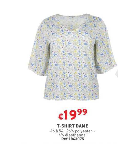 t-shirt dame