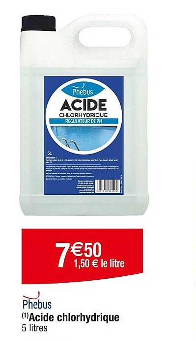 acide chlorhydrique phebus