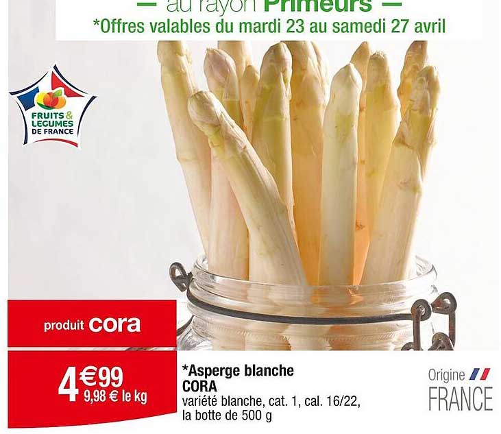 asperge blanche cora