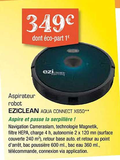 Aspirateur Robot Eziclean
