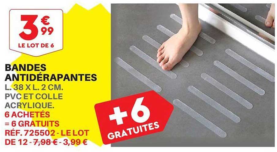 bandes antidérapantes