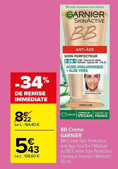 Bb Crème Garnier