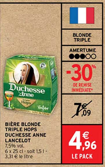 bière blonde triples hops duchesse anne lancelot