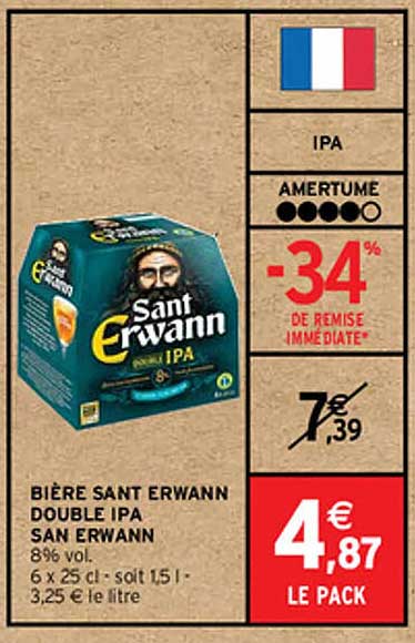 bière sant erwann double ipa san erwann