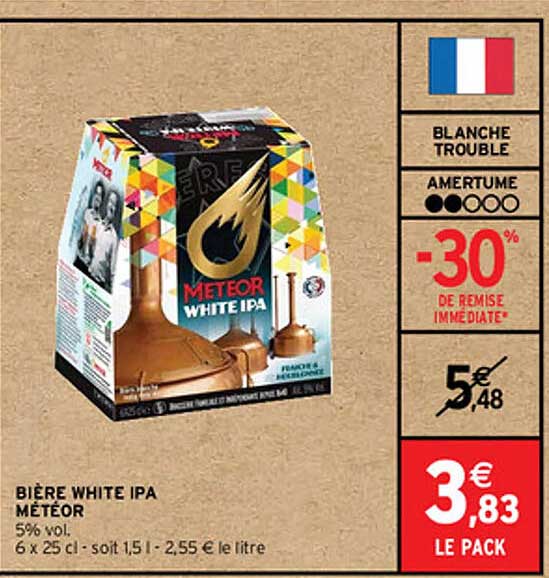 Bière White Ipa Météor