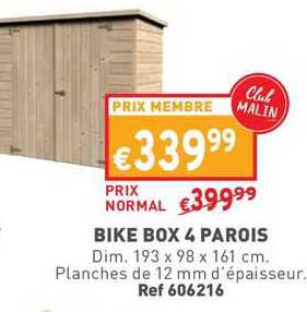 bike box 4 parois