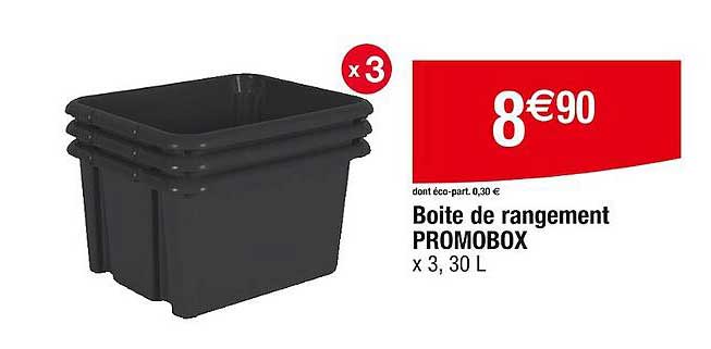 Boite De Rangement Promobox