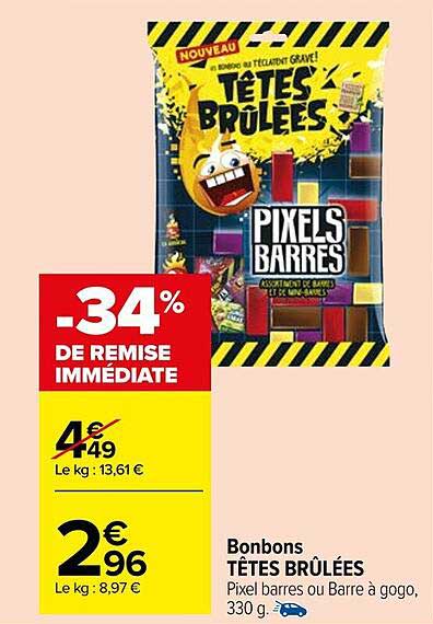 Bonbons Têtes Brûlées