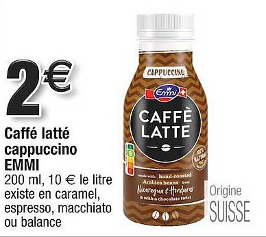 caffé latté cappuccino emmi
