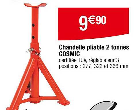 chandelle pliable 2 tonnes cosmic