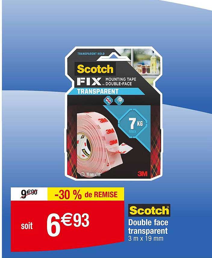 Double Face Transparent Scotch