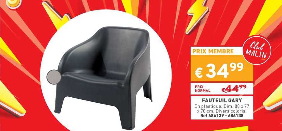 fauteuil gary