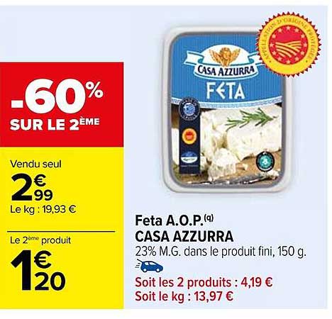 feta a.o.p. casa azzurra