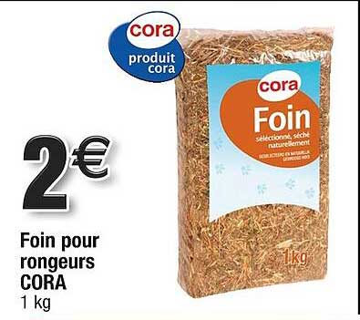 foin pour rongeurs cora