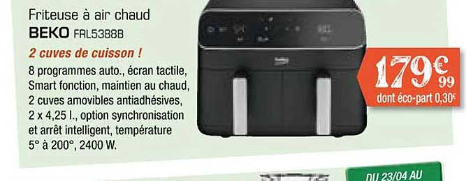 Friteuse à Air Chaud Beko