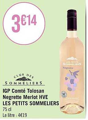 igp comté tolosan negrette merlot hve les petits sommeliers