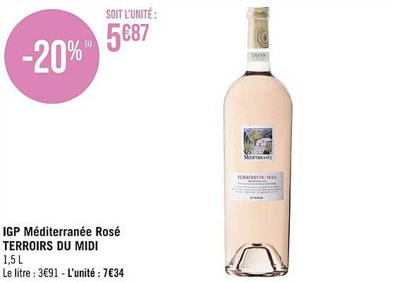 ipg méditerranée rosé terroirs du midi