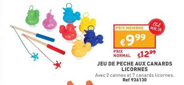 jeu de pêche aux canards licornes