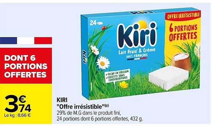 Kiri "offre Irrésistible"