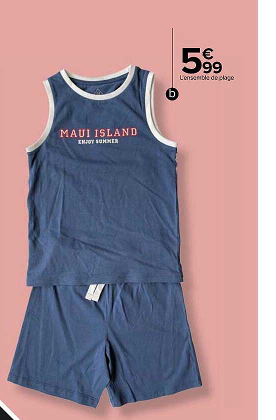 l'ensemble de plage tex