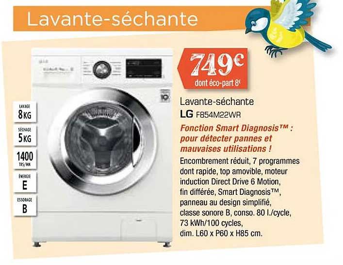 Lavante-séchante Lg