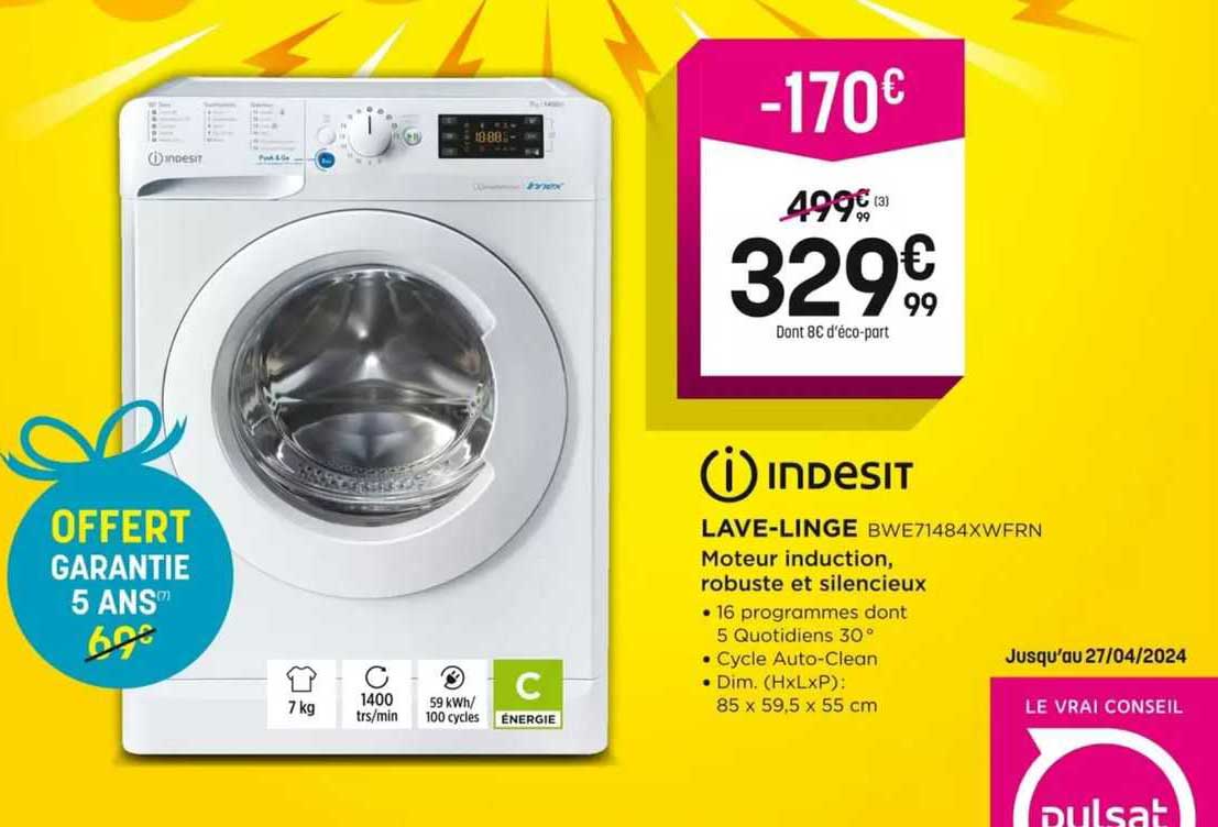 lave-linge indesit