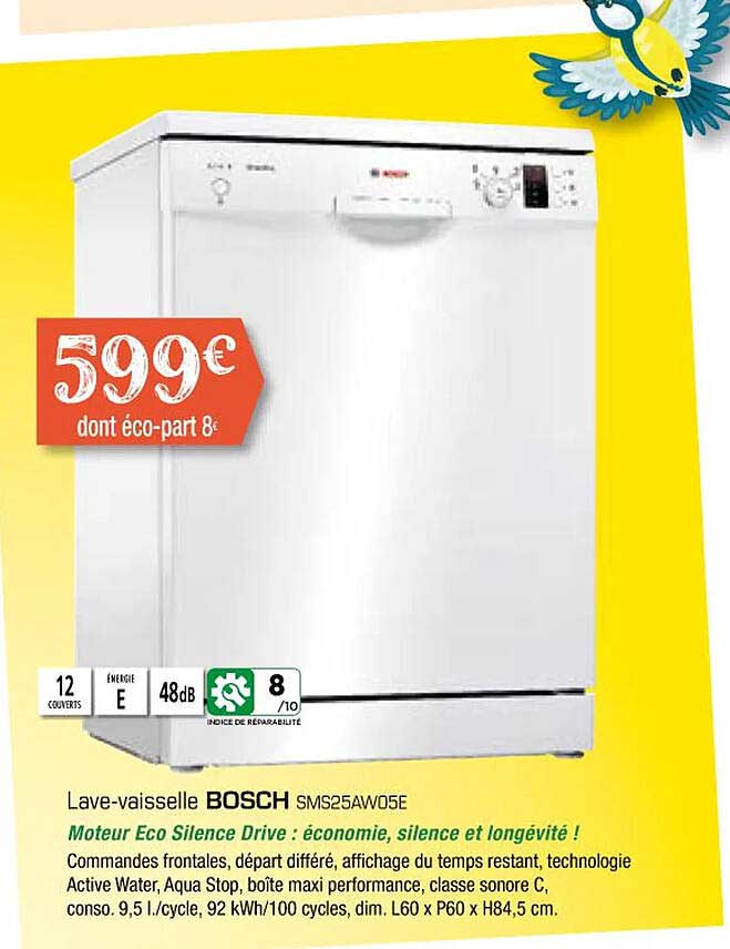 lave-vaisselle bosch