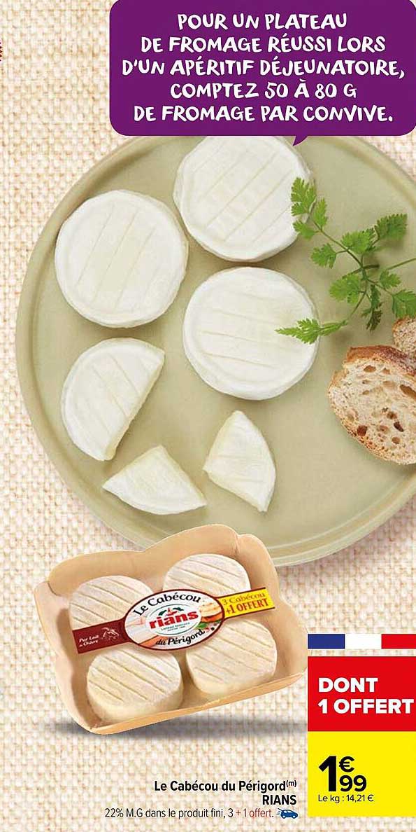 Le Cabécou Du Périgord Rians