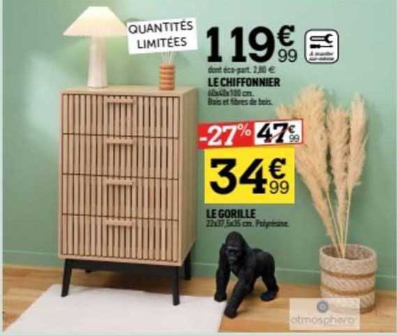 le chiffonnier, le gorille