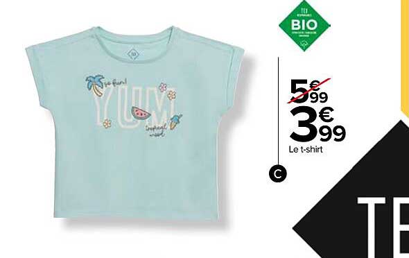 le t-shirt tex bio