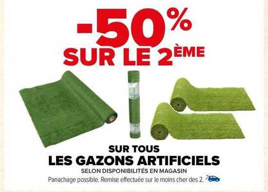 les gazons artificiels
