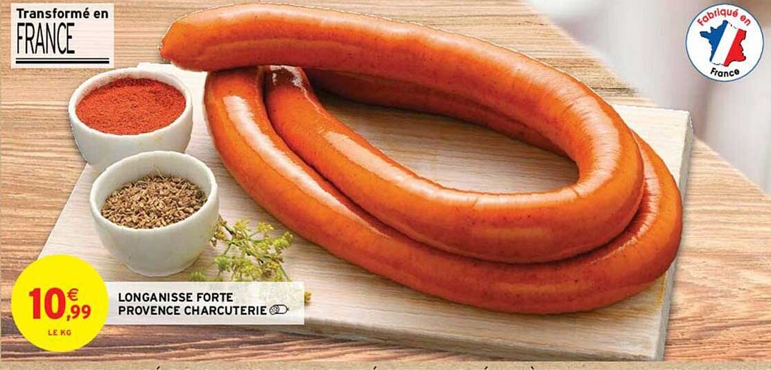 Longanisse Forte Provence Charcuterie