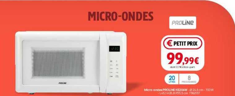 micro-ondes proline