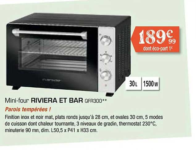 mini-four riviera et bar qfr300