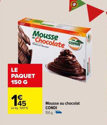 mousse au chocolat condi
