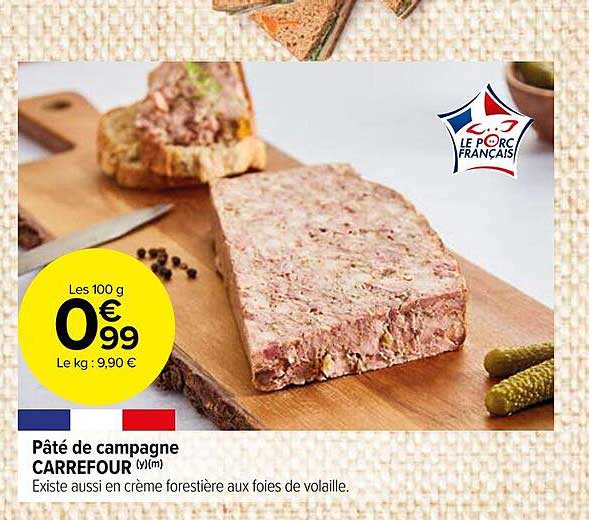Pâté De Campagne Carrefour