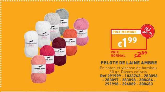 pelote de laine ambre