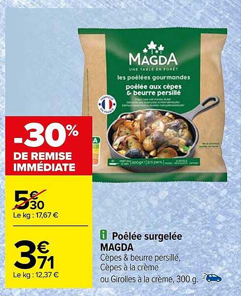Poêlée Surgelée Magda