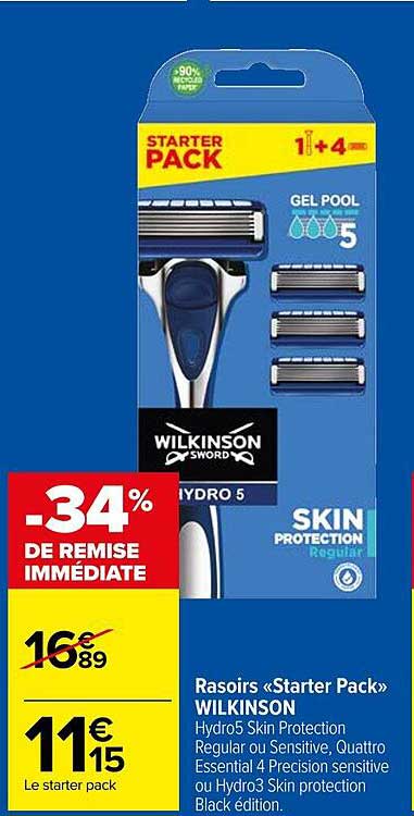 Rasoirs «starter Pack» Wilkinson