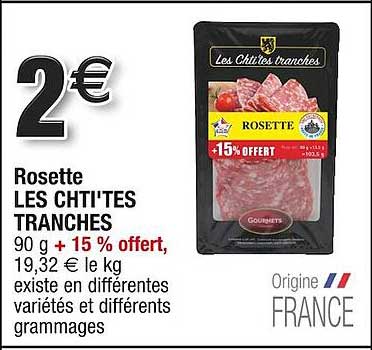 Rosettes Les Chti'tes Tranches