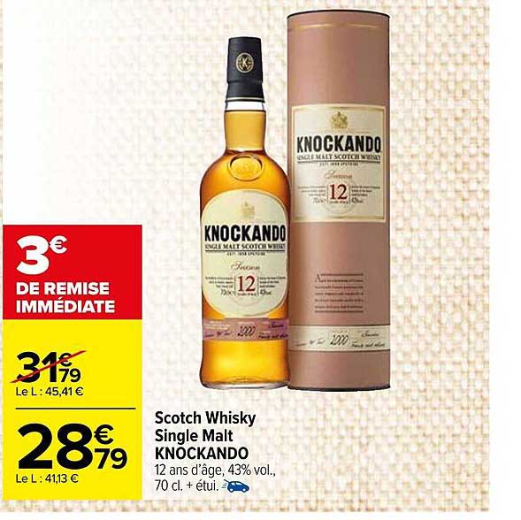 scotch whisky single malt knockando
