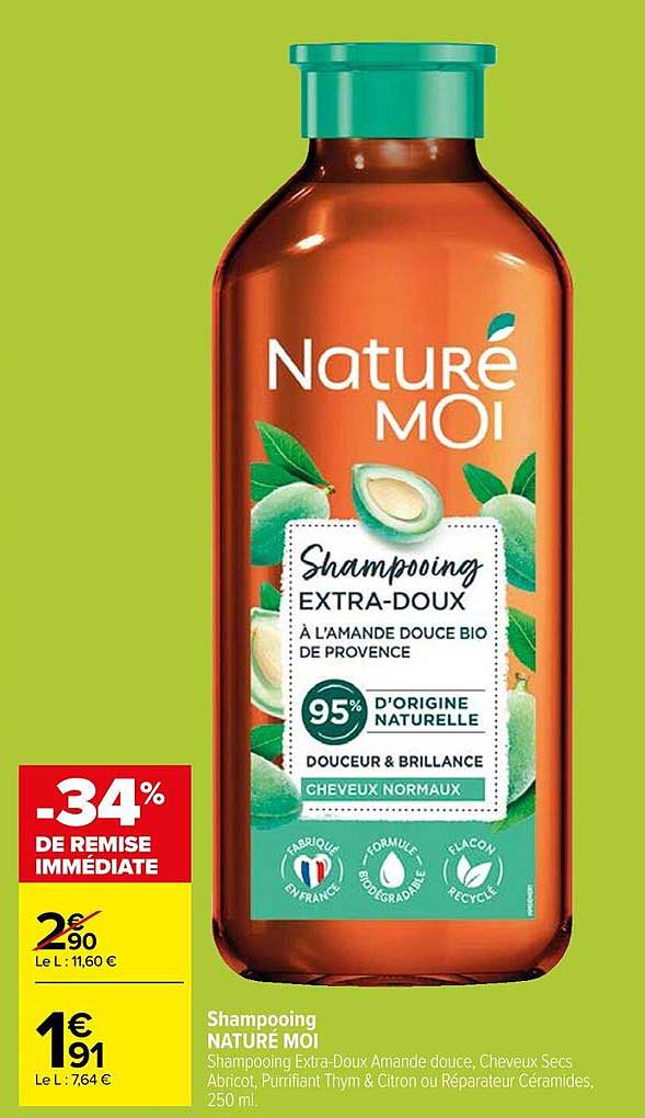 shampooing naturé moi