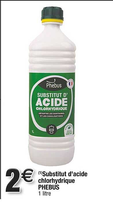 substitut d'acide chlorhydrique phebus