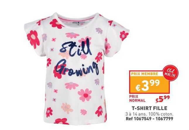 t-shirt fille