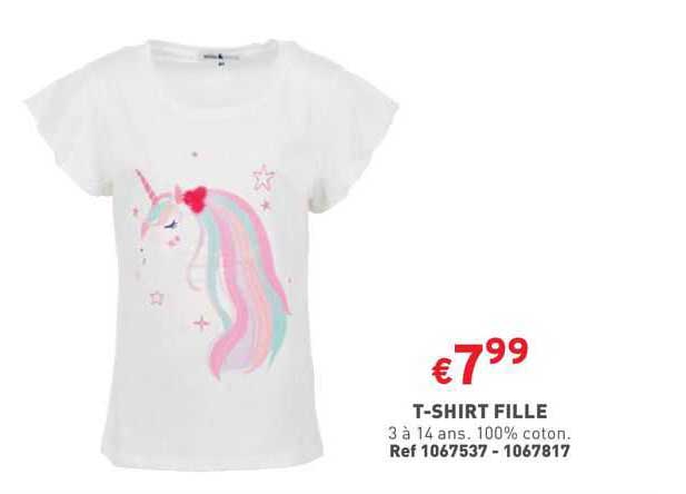 t-shirt fille