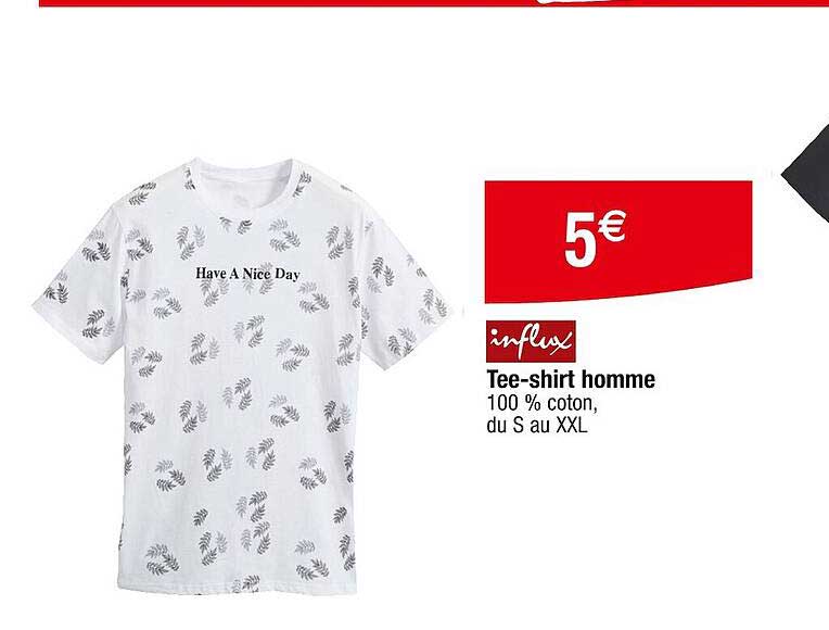 tee-shirt homme influx