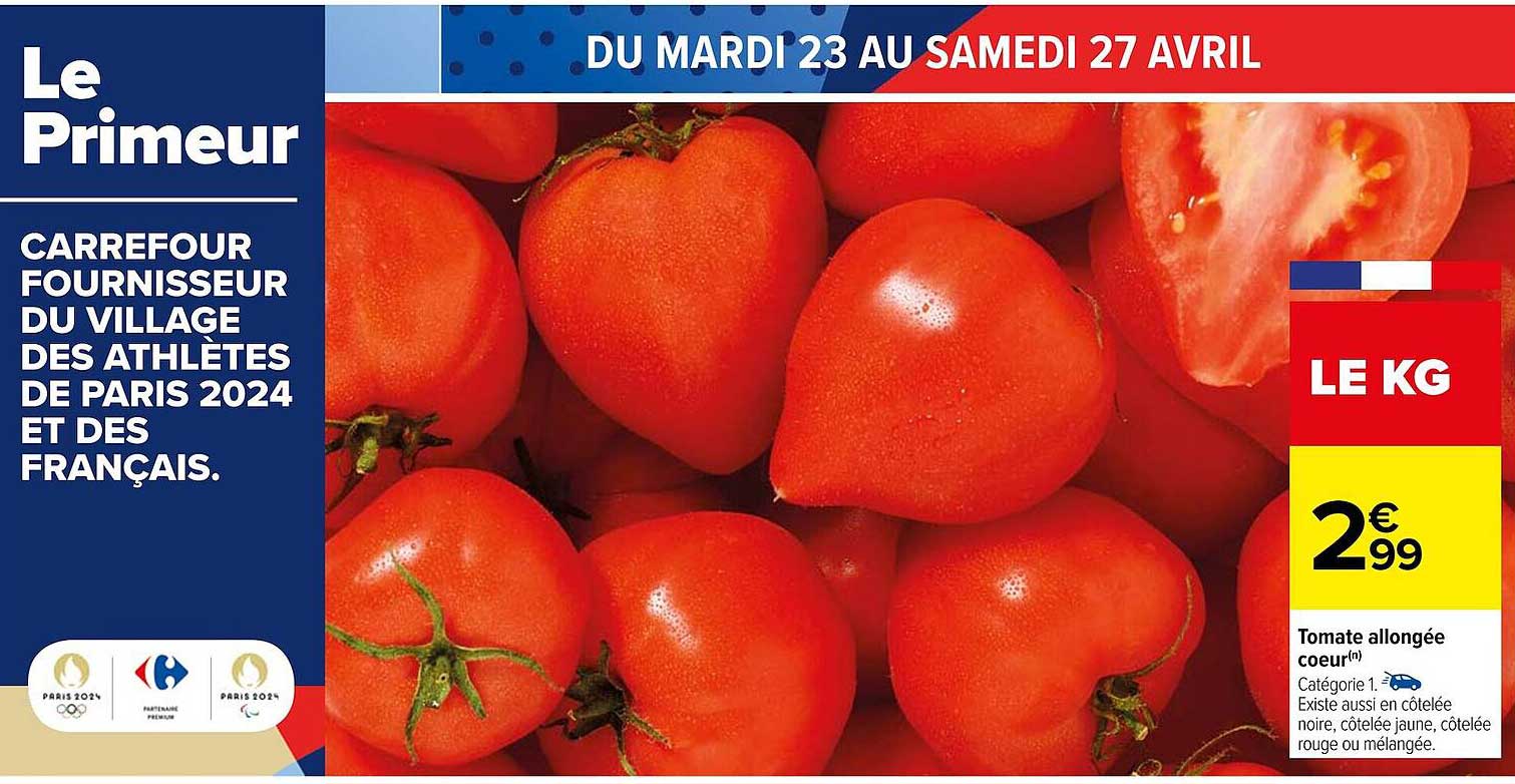 Tomate Allongée Cœur