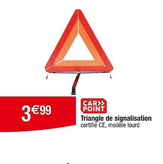 triangle de signalisation car>> point