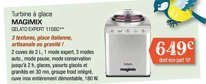 turbine à glace magimix